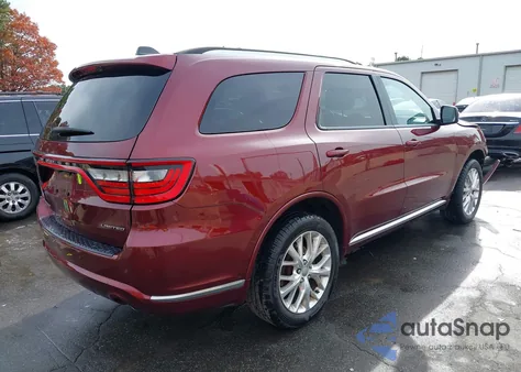 2016 Dodge Durango Limited z USA, uszkodzony, nr VIN 1C4RDJDG7GC397935